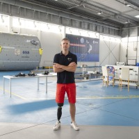 ESA astronaut John McFall during astronaut training at the European Astronaut Centre (EAC) of the European Space Agency (ESA) in Cologne, Germany, on 13 October 2023. ESA astronaut John McFall during astronaut training at the European Astronaut Centre (EAC) of the European Space Agency (ESA) in Cologne, Germany, on 13 October 2023.
