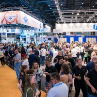 Social gathering on the evening of the trade fair. Numerous conversations. We ate and drank.